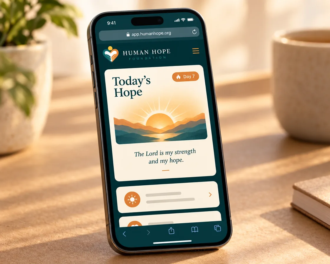 Human Hope Daily Hope Starter plan artwork