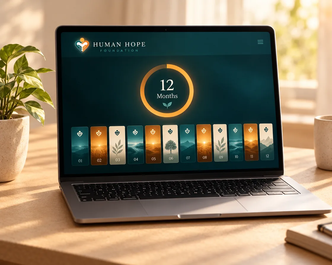 Human Hope Daily Hope Annual plan artwork