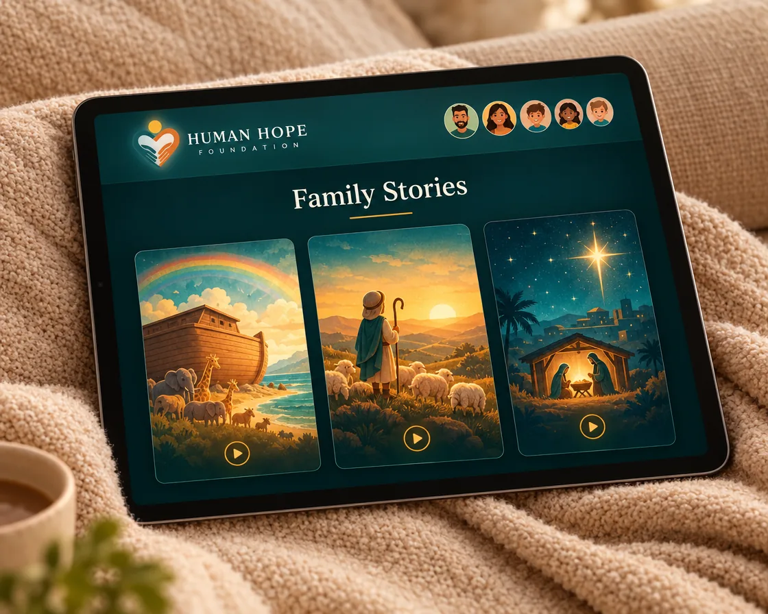 Human Hope Daily Family Annual plan artwork